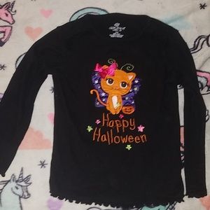 Halloween cat shirt